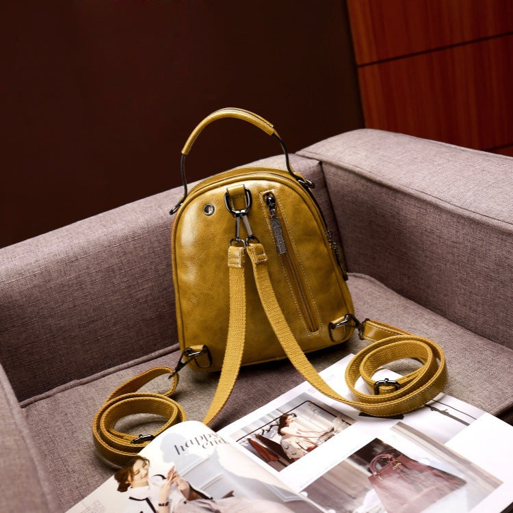 Women's Summer Retro Style Portable Shoulders Pillow Backpacks