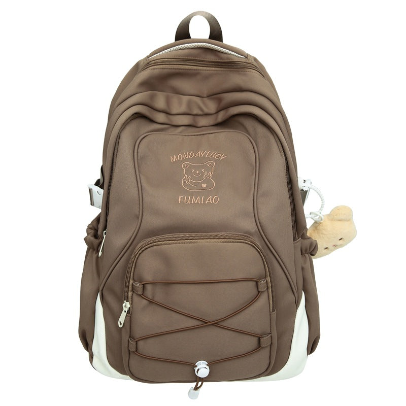 Slouchy Unique Lightweight Junior High Female Backpacks