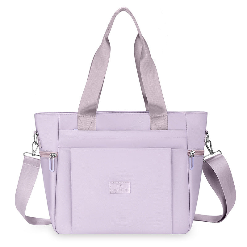 Women's Nylon Large Capacity Portable Commuter Simple Crossbody Bags