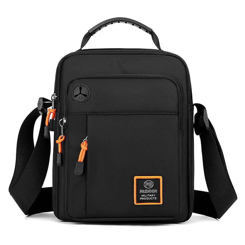 Men's Fashion Waterproof Vertical Simple Trendy Shoulder Bags