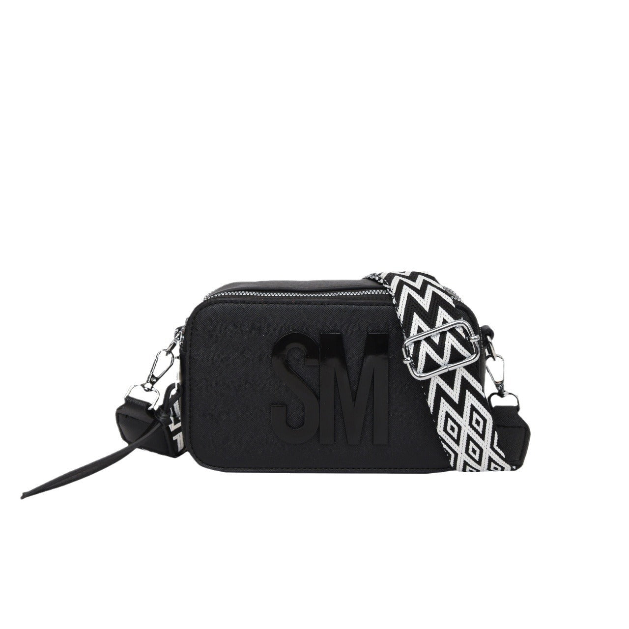 Women's Fashion Trendy Versatile Niche Alphabet Wide Shoulder Bags