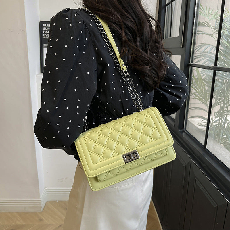 High-grade Western Style Korean Simple Chic Small Square Bags