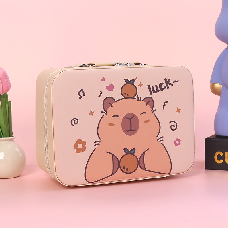 Korean Style Large Capacity Portable Cosmetics Cosmetic Bags