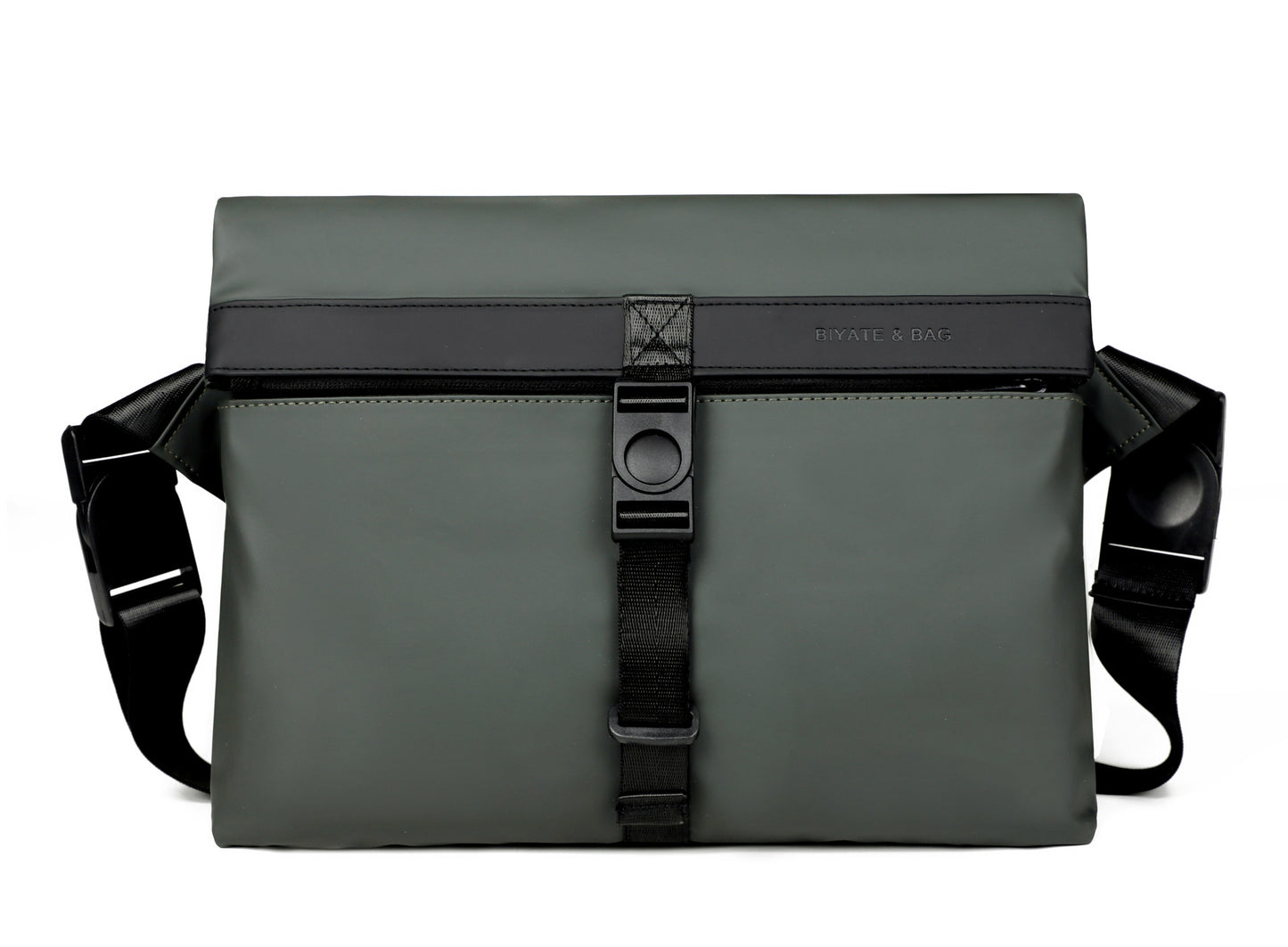 Men's Trendy Nordic Simple Commute Derm Men's Messenger Bags