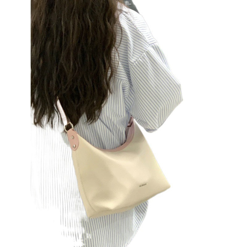 Women's Large Capacity Design Pink Commuter Portable Crossbody Bags