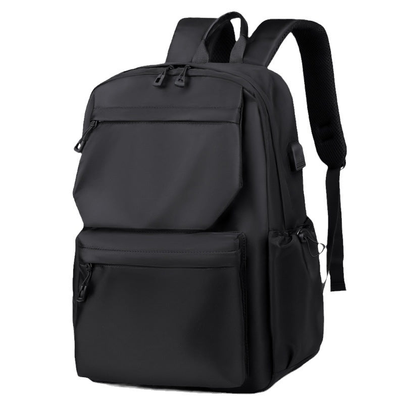 Men's Simple High College Trendy Computer Backpacks