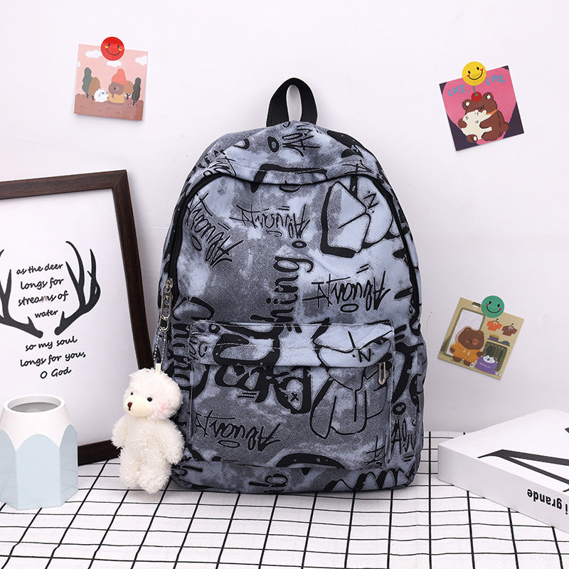 Fashion Simple Style Early High Korean Backpacks