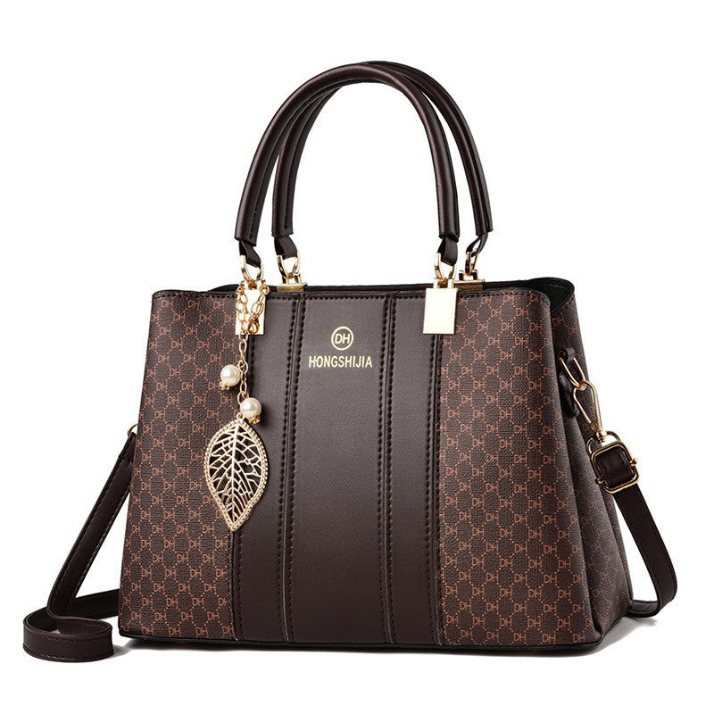 Women's Large Capacity Portable Printed Korean Style Crossbody Bags