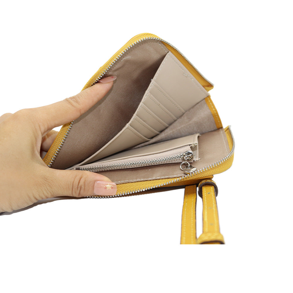 Layer Cowhide Korean Style Trendy Autumn Phone Bags