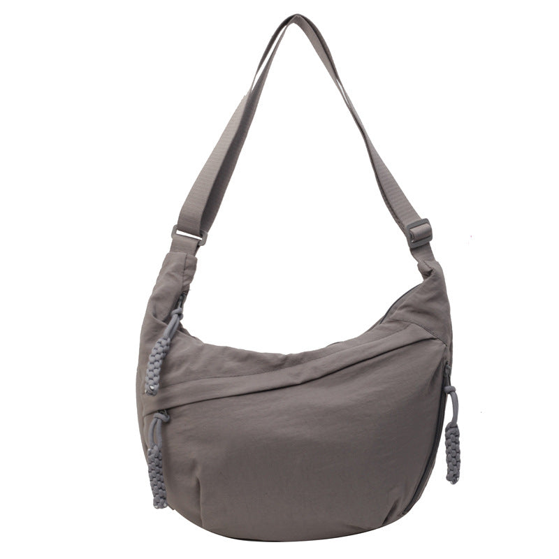 Women's Spring Nylon Pleated Dumpling Lightweight With The Crossbody Bags