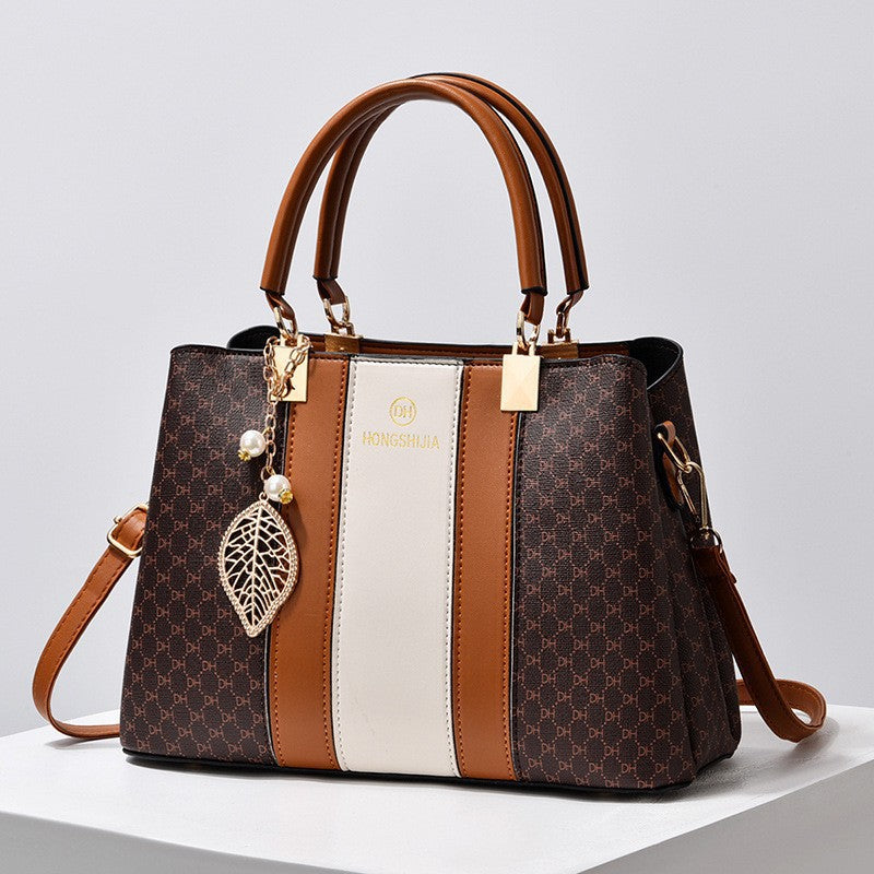Women's Large Capacity Portable Printed Korean Style Crossbody Bags