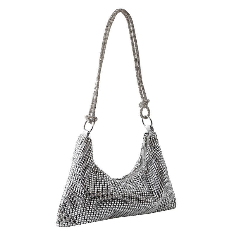 Women's Design Full Diamond Summer Popular Underarm Shoulder Bags