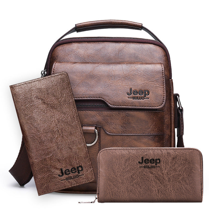 Men's New Pretty Suit Combination Fashion Men's Shoulder Bags