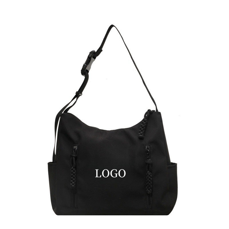 Large Capacity Simple Stitching Korean Style Shoulder Bags
