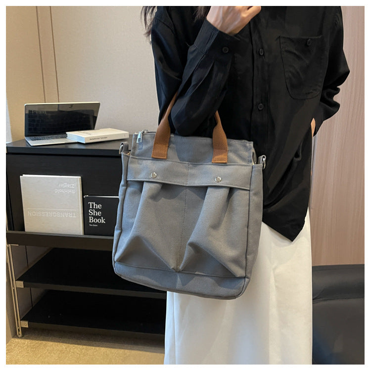 Fashion Canvas Christmas Portable Versatile Korean Style Tote Bags