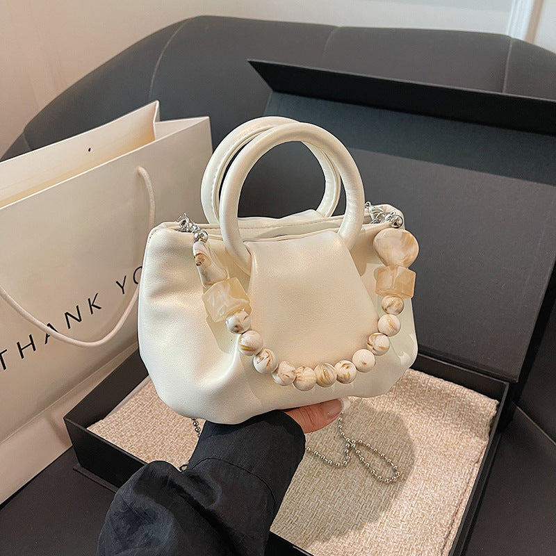 Women's Design Summer Fashion Pleated Cloud Shoulder Bags