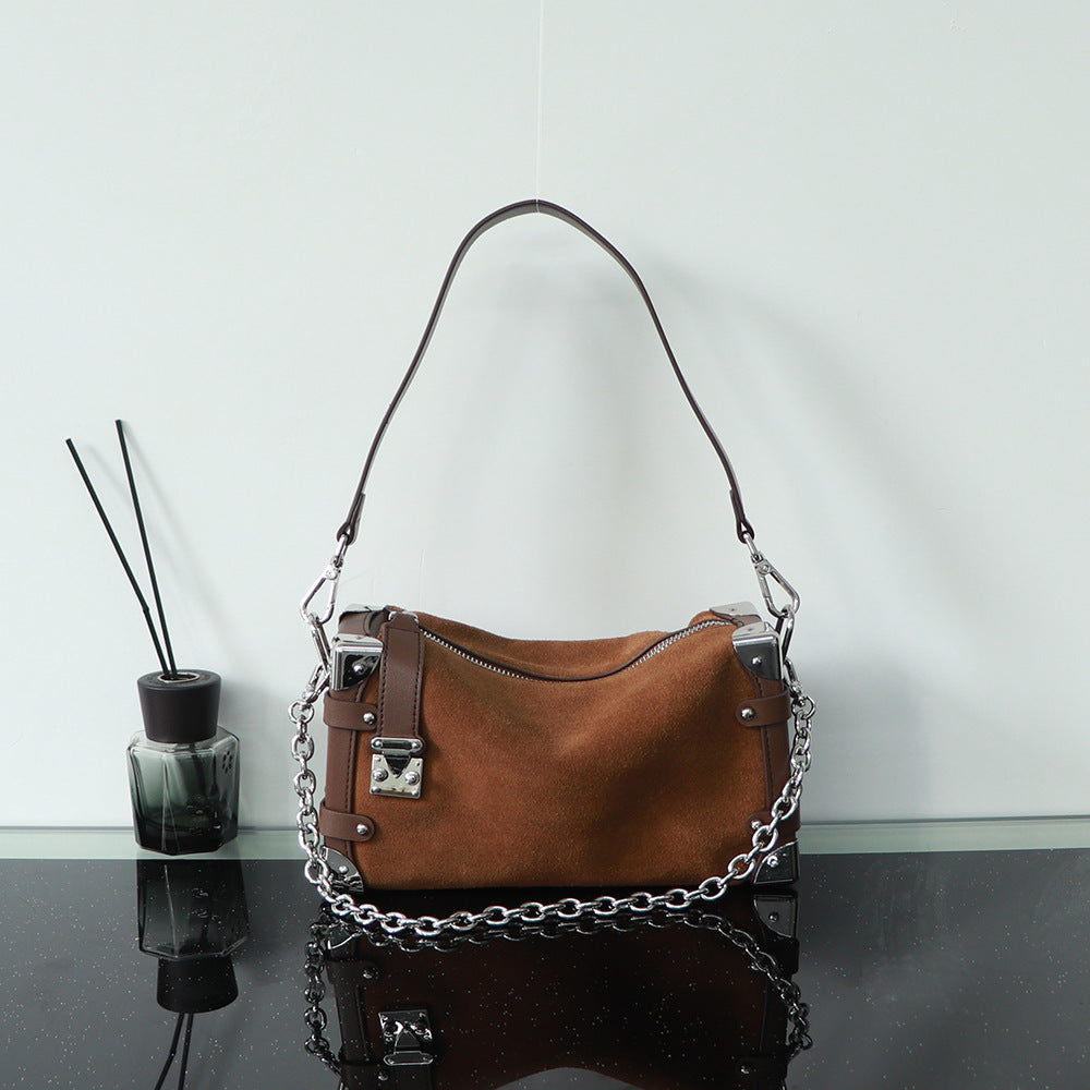 New Box Retro Affordable Luxury Chain Small Square Bags