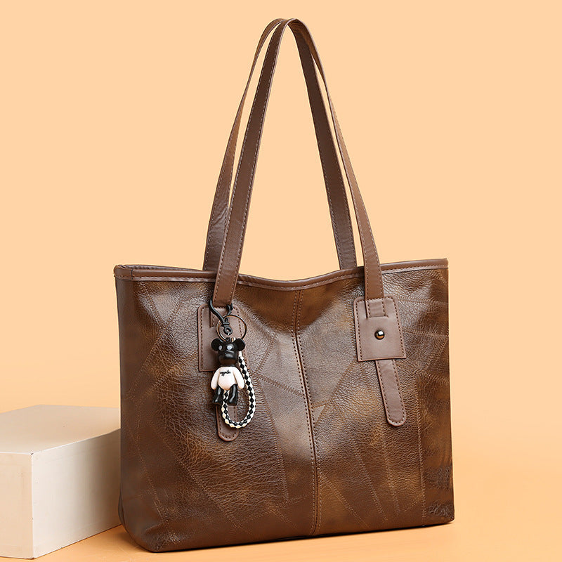 Women's Large Capacity Korean Trendy Portable Commuter Shoulder Bags