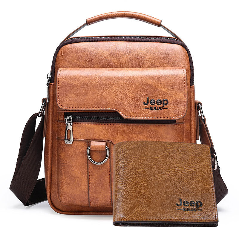 Men's Stylish Large Capacity Back Vertical Men's Shoulder Bags