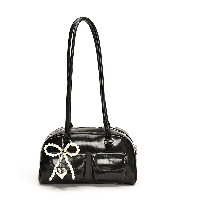 Women's Summer Design Material Fabric Fashion Trendy Shoulder Bags
