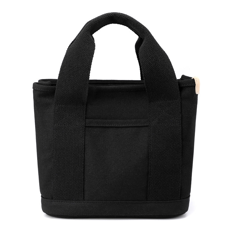 With Zipper Minority Simple Portable Thickened Shoulder Bags