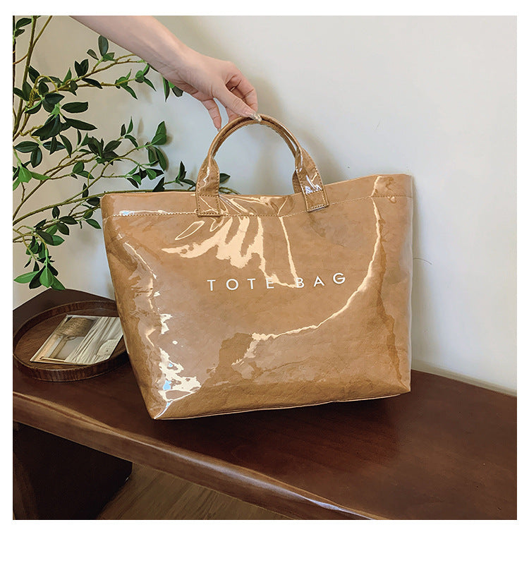 Large Capacity Gel Fashion Transparent Waterproof Bags