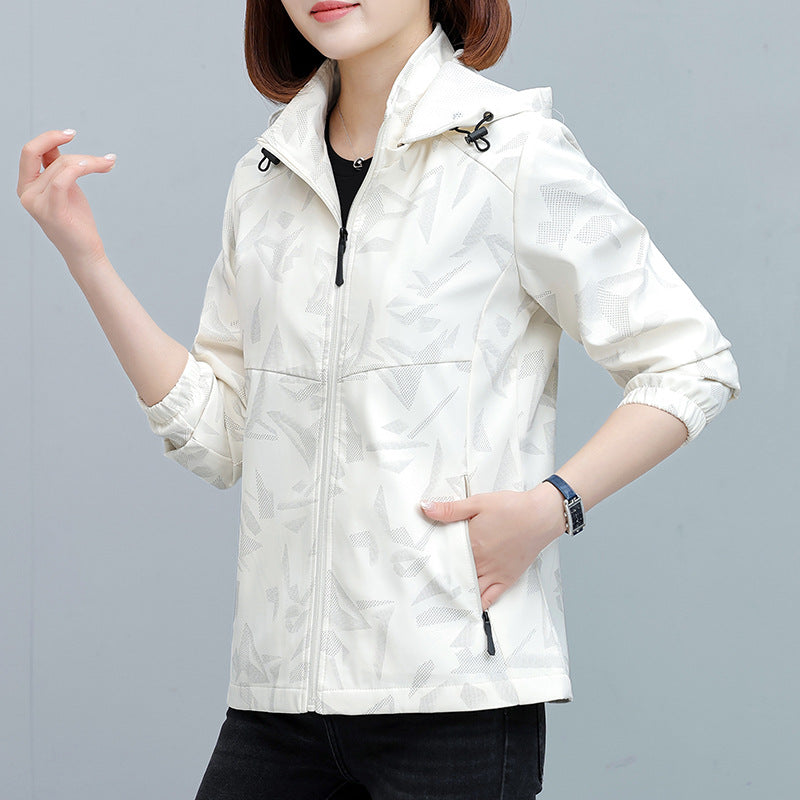 Women's Innovative Hooded Mom Fashion Casual Jackets