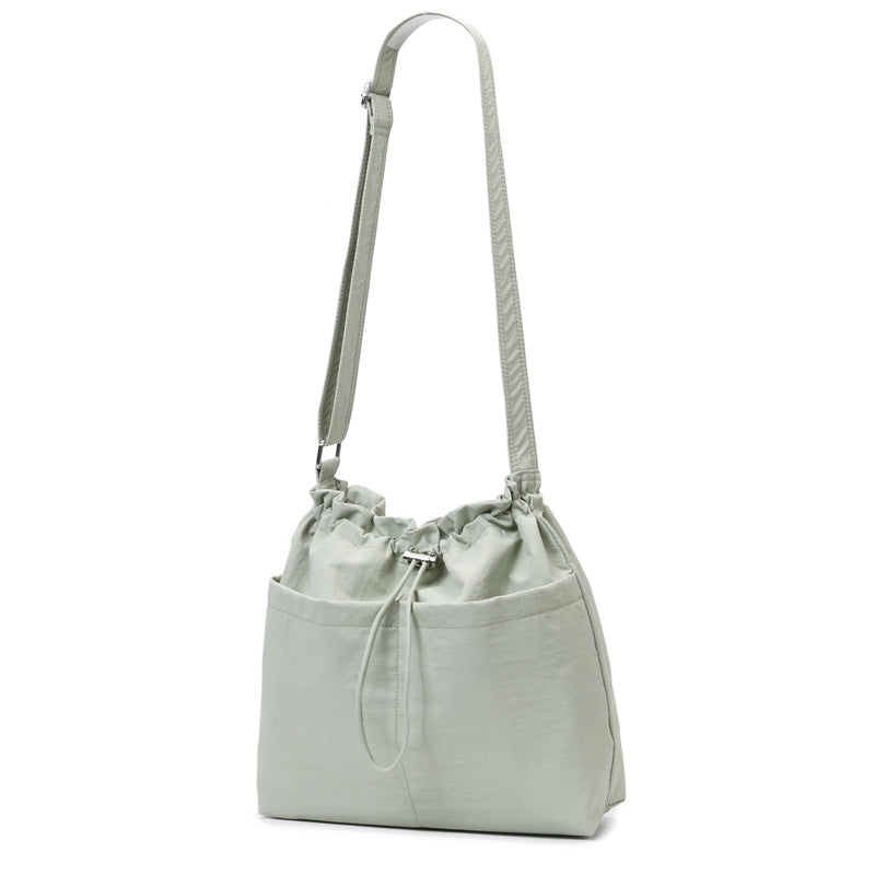 Source Flat Pure Color Fashion Commuter Shoulder Bags