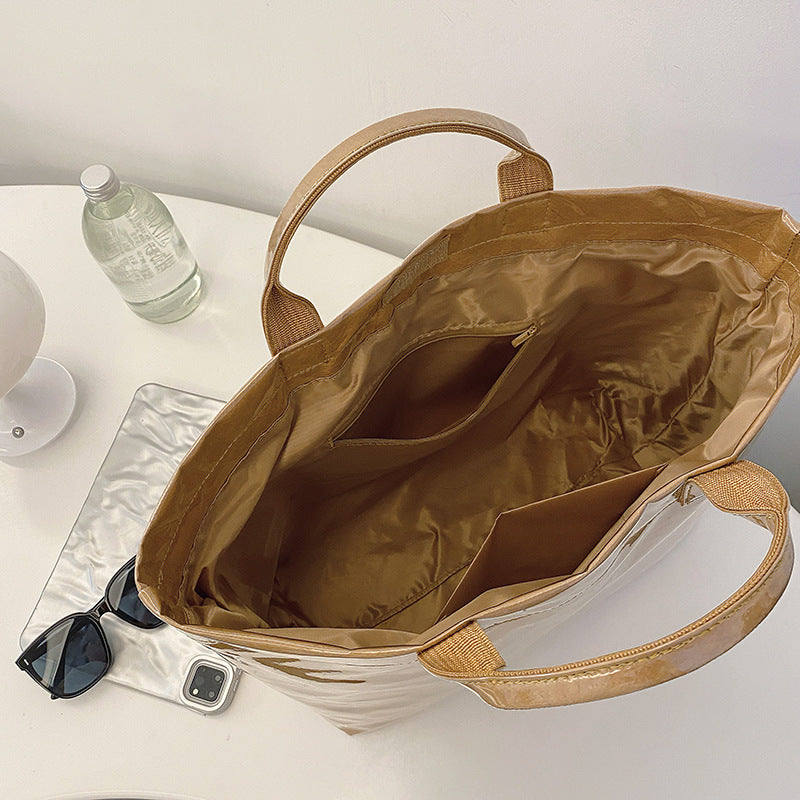 Large Capacity Gel Fashion Transparent Waterproof Bags