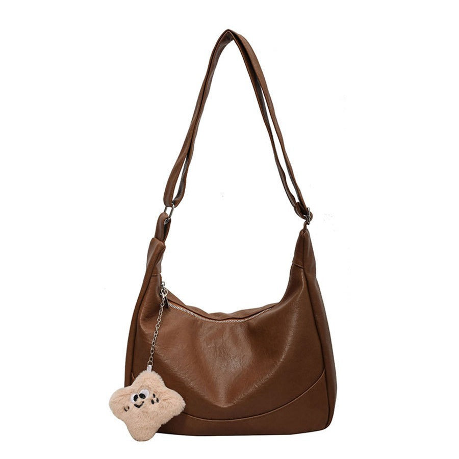 Women's Large Capacity Underarm Trendy Winter Simple Shoulder Bags