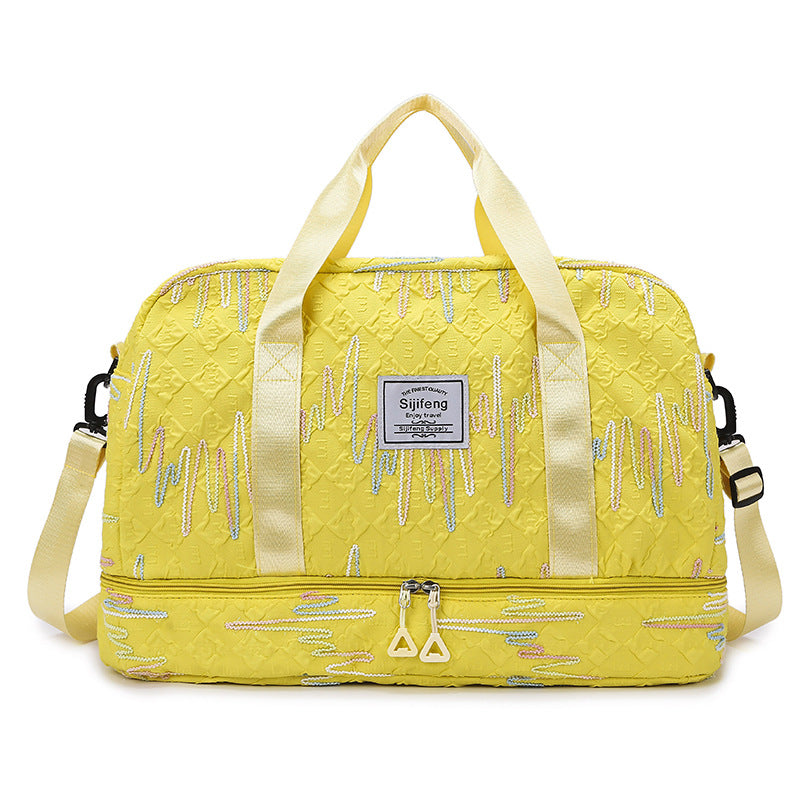 Women's & Men's Independent Shoe Warehouse Short-distance For Trip Large Capacity Bags