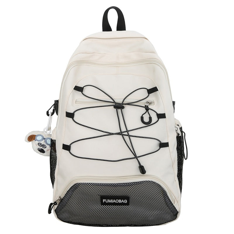 Contrast Color Hiking Retro Lightweight Computer Backpacks