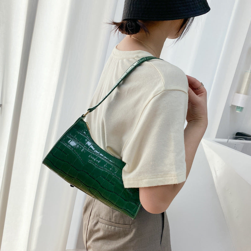 Women's Korean Style Summer Trendy Stone Pattern Bags