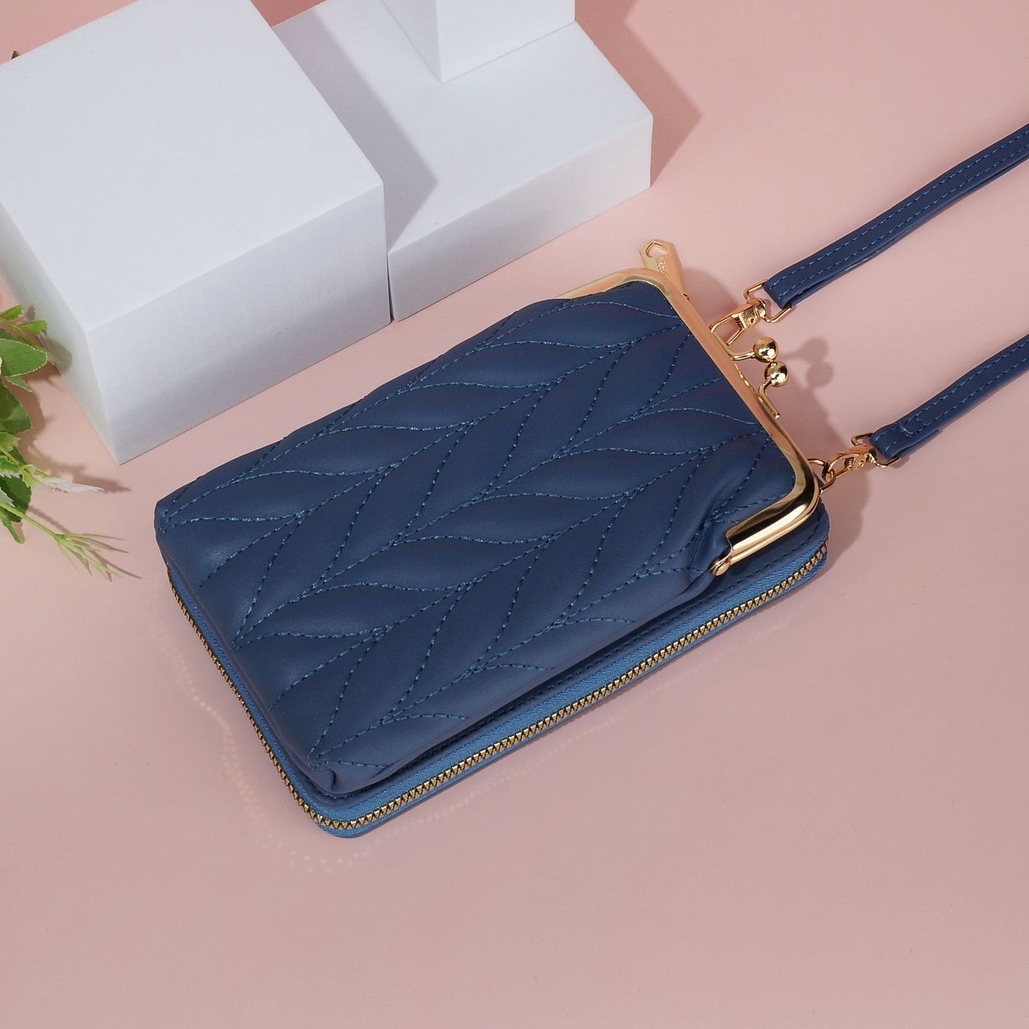 Women's Korean Style Rhombus Simple Vertical One Phone Bags