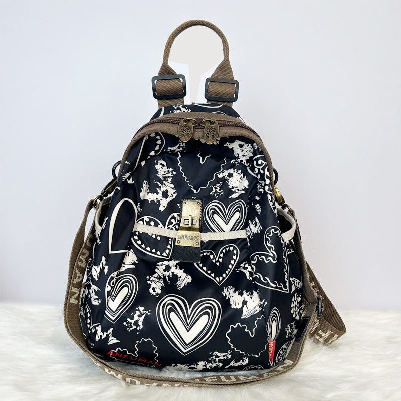 Women's Ethnic Style Waterproof Oxford Cloth Backpacks