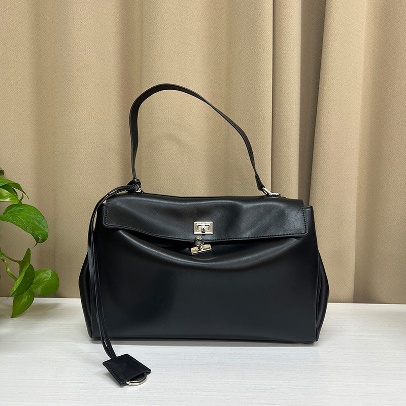 Women's Genuine Leather Large Capacity Commuter Hand Tote Bags