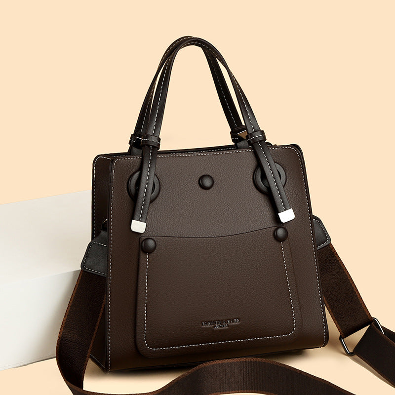 Women's Portable Fashionable Stylish Broadband Design Handbags