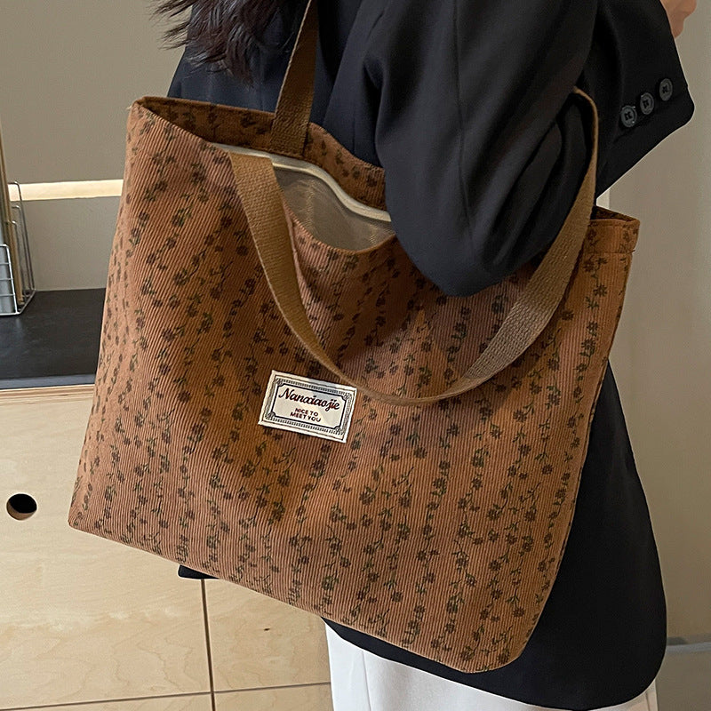 Women's Commuter Large Capacity Niche Mummy Handbags