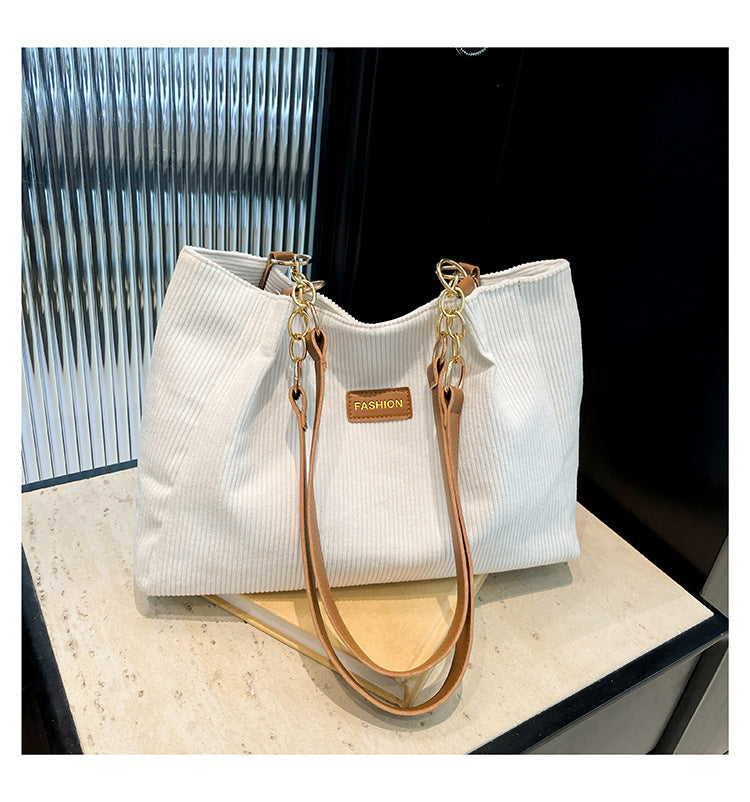 Contrast Color Commuter Chain Underarm Female Shoulder Bags