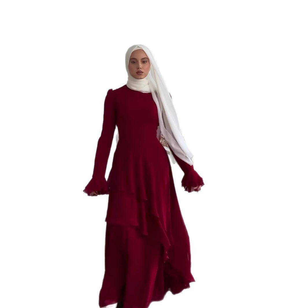 Spring Design Sense Fashion Long Sleeve Dresses