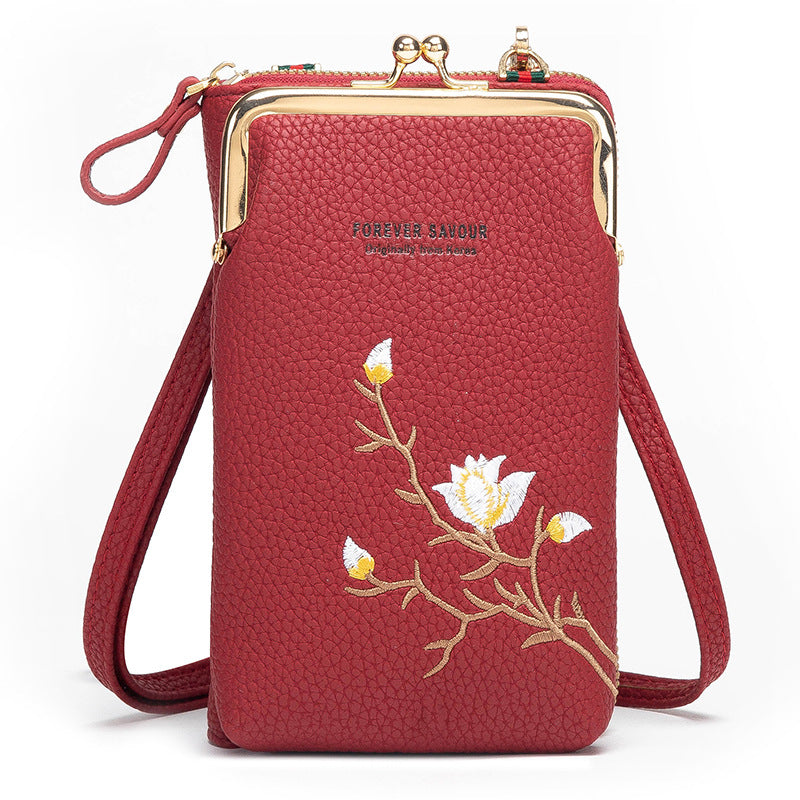 Women's Trendy Embroidered Summer Fashion Mini Ladies Wallets