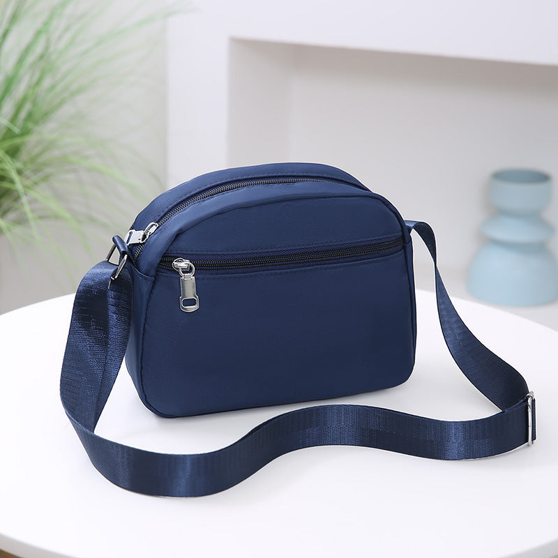 Women's Silk Cloth Letters Fashion Solid Color Crossbody Bags