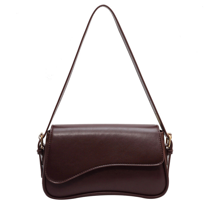 Women's Flip Magnetic Snap Commuting Fashion Simple Underarm Shoulder Bags