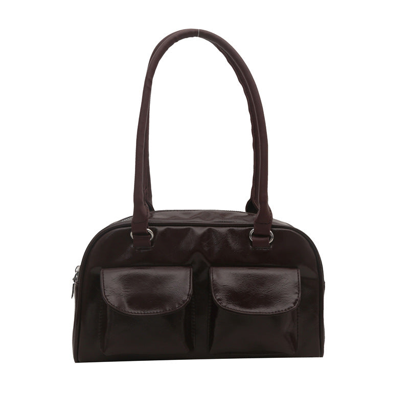 Western Style Leisure Commuter Design Light Luxury One Shoulder Bags