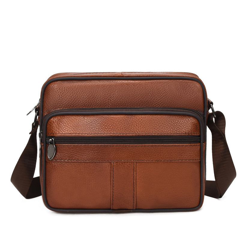 Men's Pretty New First Layer Cowhide Men's Messenger Bags