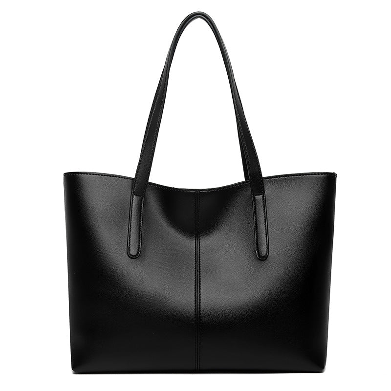 Women's Korean Style Fashionable Large Capacity Simple Shoulder Bags