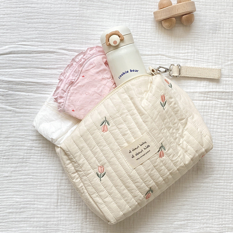 Cute Quilted Stroller Mummy Portable Diaper Bags