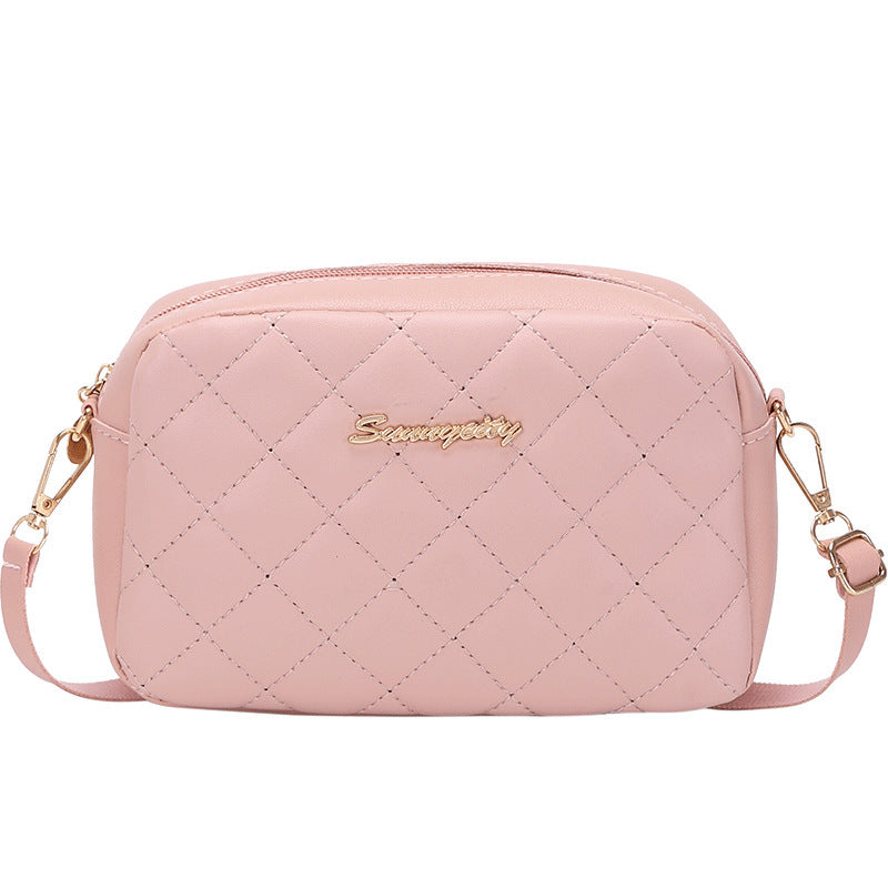 Women's Fashion Embroidered Christmas Diamond Stylish Crossbody Bags