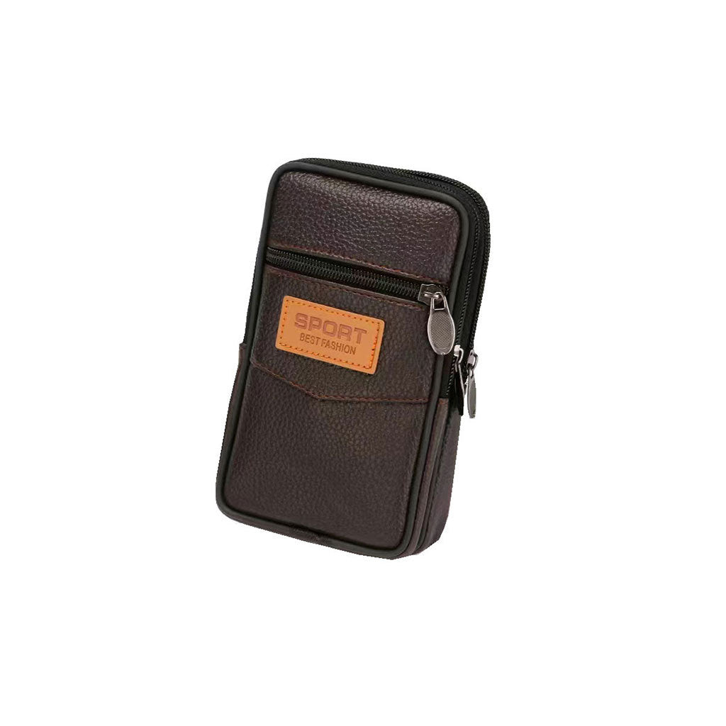 Men's Horizontal Flat Double Layer Change Pannier Bags