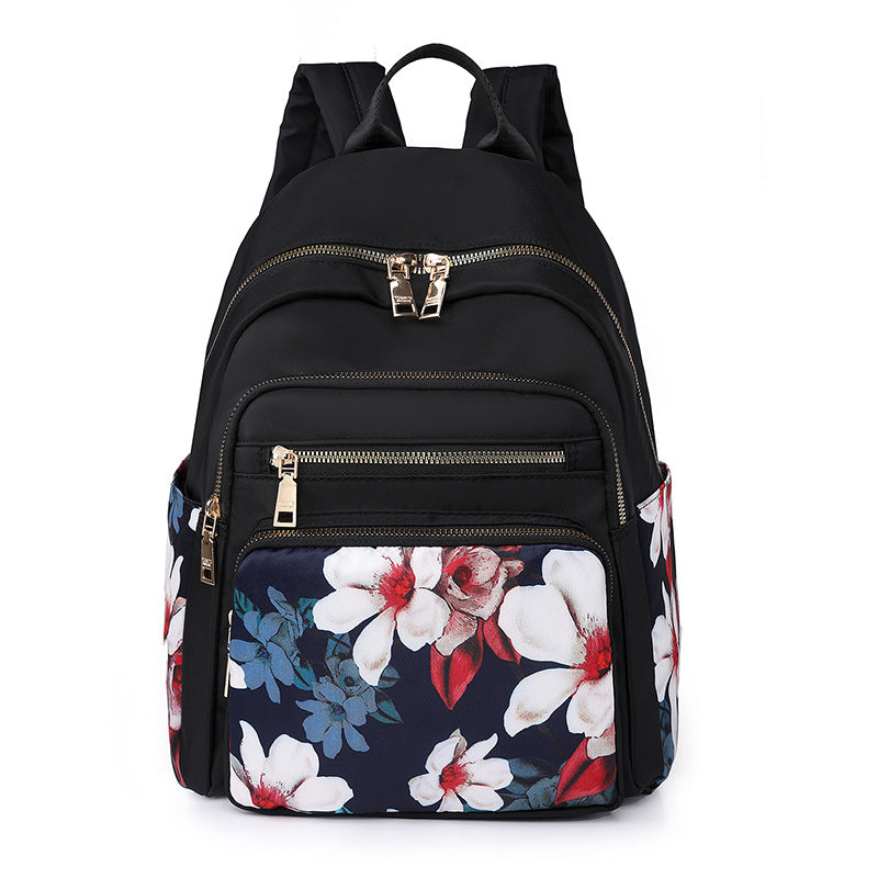 Women's Fashionable Waterproof Nylon Cloth Multifunctional Trendy Backpacks